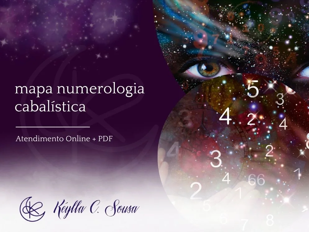 Mapa de Numerologia Cabalística